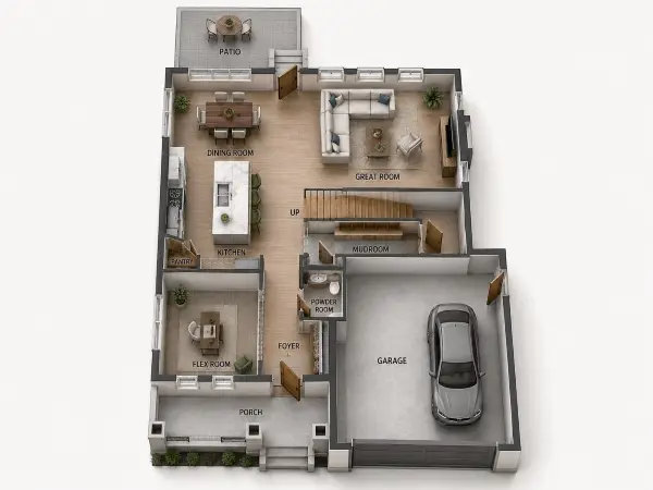 3D floor plan Real Estate British Colmbia Vancouver Abbotsford Lower Mainland Fraser Valley