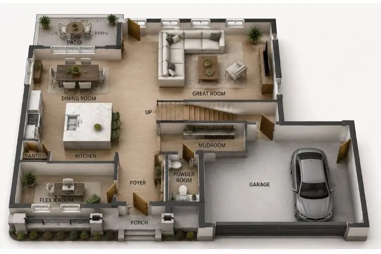 3D Floor Plans